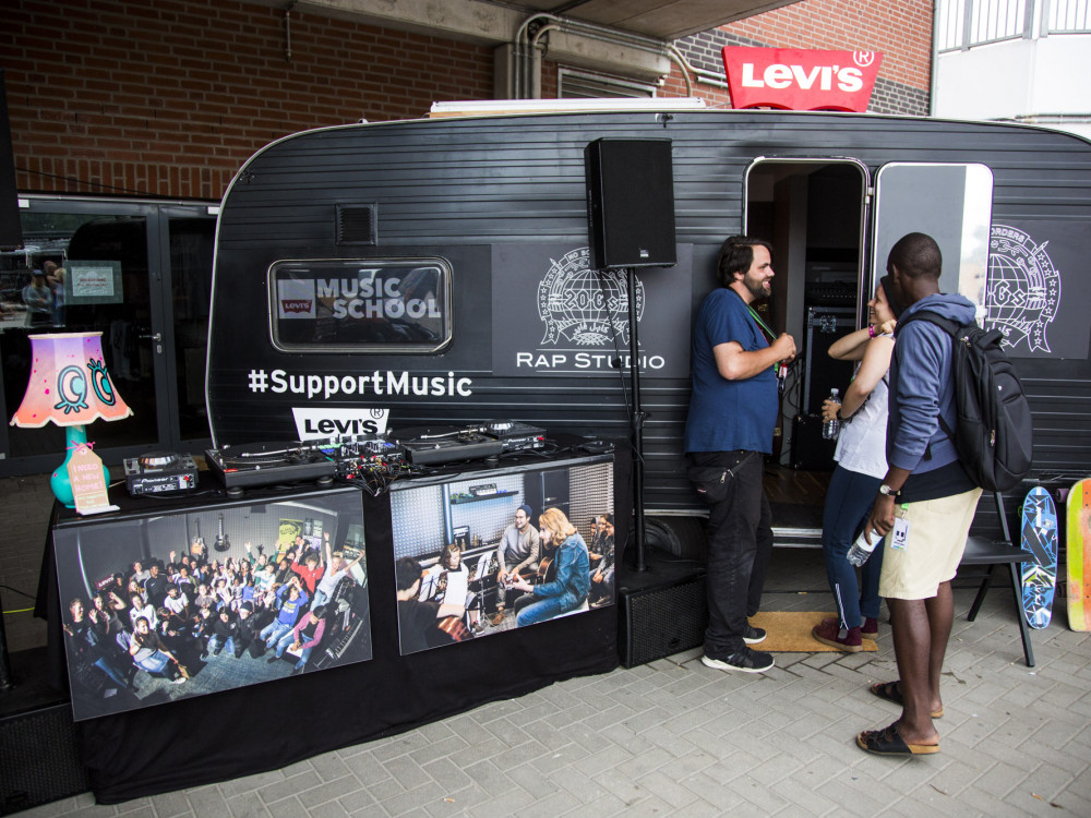 Levi’s® Festival Activation | Levi's® Music Project Van