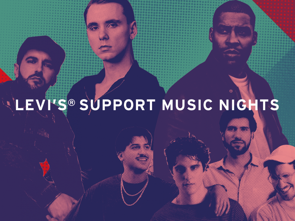 Levi's® Support Music Nights 2018 & 2019 mit LEONIDEN - MEGALOH - CHEFKET - DRANGSAL - MILLIARDEN - OK KID 
